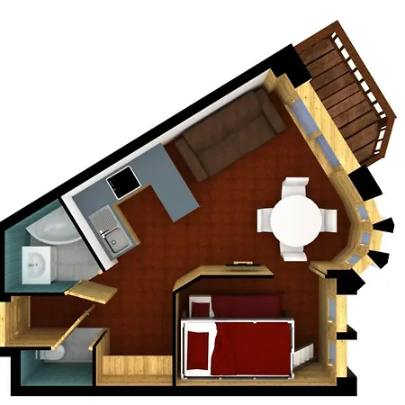Apartment Les Cimes Blanches - 2 Pieces Pour 4 Personnes 471 *